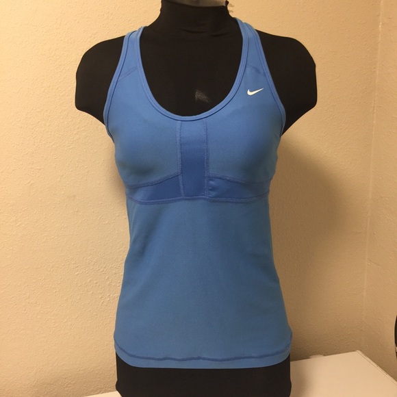 nike built in bra tank